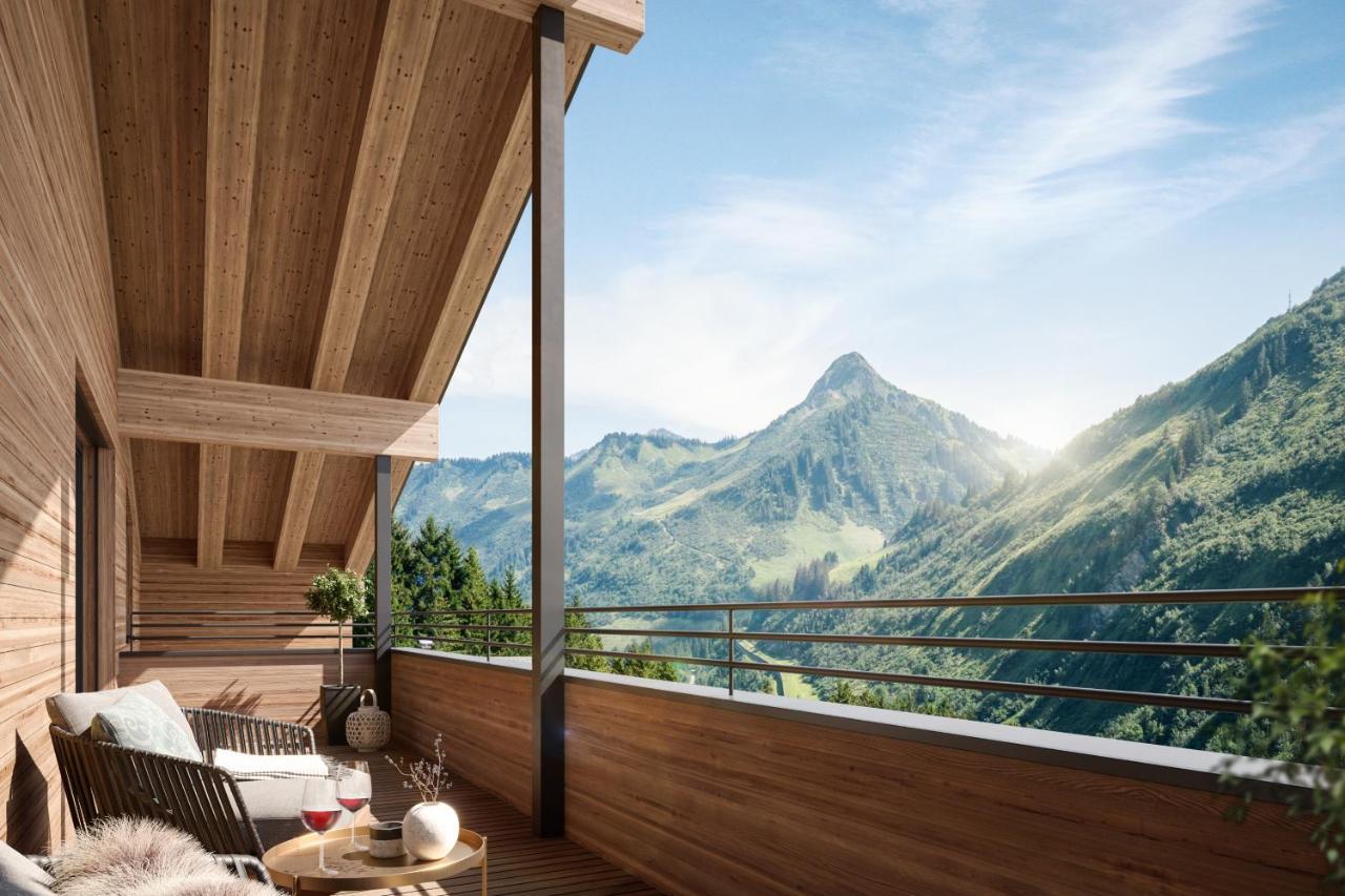 Alpenstolz Damuels Haus 1 - Stilvoll Urlauben In Den Bergen Apartamento Exterior foto